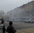 На видео попало, как маршрутка задымила всю улицу - Мост ТВ