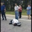 Сбитый мотоциклист попал на видео в Липецке - Мост ТВ