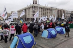 В Киеве протестуют предприниматели из-за ограничений по COVID-19