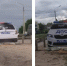 Картонные полицейский и патрульная «Skoda» «дежурят» вблизи школы в Липецком районе - Мост ТВ