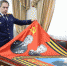 Генерал-майор юстиции Евгений Шаповалов принял участие в организованном СК России проекте «Знамя Победы моей семьи: ZOVпредков» в рамках всероссийской эстафеты «Россия — страна Героев» - Следственный комитет