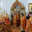 Преосвященнейший Евфимий, епископ Усманский, викарий Липецкой епархии, совершил Божественную литургию и чин пасхального молебного пения с крестным ходом в Богоявленском храме г. Усмани - Липецкая Епархия