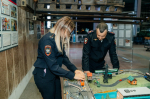 На Липецком ЖД вокзале школьникам рассказали правила дорожного движения