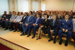 Священник поздравил полицейских с профессиональным праздником!