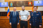Сотрудник медколледжа стал лучшим стражем общественного порядка