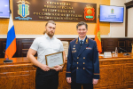 Сотрудник медколледжа стал лучшим стражем общественного порядка