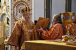 Высокопреосвященнейший схимитрополит Никон (Васин) и Преосвященнейший Евфимий, епископ Усманский, викарий Липецкой епархии совершили Божественную литургию