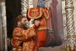 Высокопреосвященнейший схимитрополит Никон (Васин) и Преосвященнейший Евфимий, епископ Усманский, викарий Липецкой епархии совершили Божественную литургию