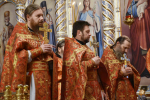 Высокопреосвященнейший схимитрополит Никон (Васин) и Преосвященнейший Евфимий, епископ Усманский, викарий Липецкой епархии совершили Божественную литургию
