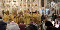 В Неделю 25-ю по Пятидесятнице, Высокопреосвященнейший Арсений, митрополит Липецкий и Задонский, совершил Божественную литургию - Липецкая Епархия