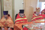 В день памяти святой великомученицы Варвары глава Липецкой митрополии совершил Божественную литургию и чин молебного пения в храме прмц. Евдокии г. Липецка