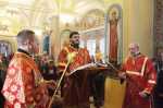 В день памяти святой великомученицы Варвары глава Липецкой митрополии совершил Божественную литургию и чин молебного пения в храме прмц. Евдокии г. Липецка