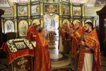 В день памяти святой великомученицы Варвары глава Липецкой митрополии совершил Божественную литургию и чин молебного пения в храме прмц. Евдокии г. Липецка
