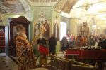 В день памяти святой великомученицы Варвары глава Липецкой митрополии совершил Божественную литургию и чин молебного пения в храме прмц. Евдокии г. Липецка