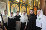 В день памяти святой великомученицы Варвары глава Липецкой митрополии совершил Божественную литургию и чин молебного пения в храме прмц. Евдокии г. Липецка