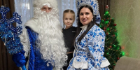 Дед Мороз и Снегурочка на пожарной машине поздравили жителей Липецка - Липецкая ГТРК