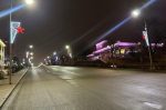 Новогодние звезды появились на улице Советской в Липецке