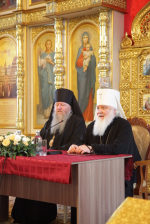 Под председательством Высокопреосвященнейшего Арсения, митрополита Липецкого и Задонского состоялось Епархиальное собрание