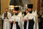 В канун Нового года митрополит Арсений совершил молебное пение на новолетие и заупокойную панихиду в кафедральном соборе Рождества Христова г. Липецка