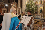 В канун Нового года митрополит Арсений совершил молебное пение на новолетие и заупокойную панихиду в кафедральном соборе Рождества Христова г. Липецка