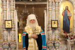 В канун Нового года митрополит Арсений совершил молебное пение на новолетие и заупокойную панихиду в кафедральном соборе Рождества Христова г. Липецка