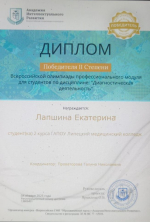 Победы во Всероссийской олимпиаде