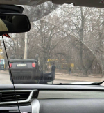 На улице Московской в Липецке перевернулась «Лада»