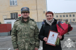 Начальник Управления Росгвардии по Липецкой области вручил сотрудникам и военнослужащим ведомственные награды