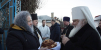 Высокопреосвященнейший Арсений, митрополит Липецкий и Задонский, совершил Божественную литургию и панихиду в храме пророка Божия Илии с. Панино Добровского района - Липецкая Епархия