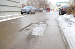 С начала года в Липецке залатали 1300 квадратных метров ям