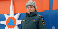 Поздравление начальника Главного управления Василия Разумнова с Днём защитника Отечества - МЧС России