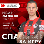 Демонстрировавший яркие матчи Иван Лапшов ушел из липецкого «Металлурга»