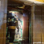 На Циолковского горел подъезд