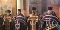 Высокопреосвященнейший Арсений, митрополит Липецкий и Задонский, совершил Вечерню и чин прощения в кафедральном соборе Рождества Христова г. Липецка - Липецкая Епархия
