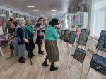 На выходных в библиотеке им. С. Есенина открылась выставка «Антарктида: льды, пингвины... и стихи»