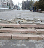 Липчане пожаловались на разрушенную лестницу в исторической части города