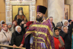 В субботу 4-й седмицы Великого поста, Поминовение усопших, Высокопреосвященнейший Арсений, митрополит Липецкий и Задонский, совершил Божественную литургию и панихиду