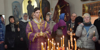 Преосвященнейший Евфимий, епископ Усманский, викарий Липецкой епархии совершил Божественную литургию в приделе свщмуч. Уара еп. Липецкого Успенского мужского епархиального монастыря г. Липецка - Липецкая Епархия