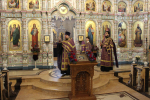 Богослужение архиерейским чином в кафедральном соборе Рождества Христова г. Липецка