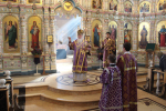 Богослужение архиерейским чином в кафедральном соборе Рождества Христова г. Липецка