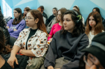 В Липецком Политехе прошел семинар "Работа дизайнера в типографии" от цифровой типографии "Деловая клякса"