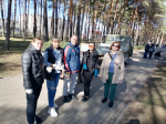 Субботник на "Аллее мира"