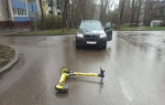 В Липецке в ДТП пострадали двое несовершеннолетних, использовавших для передвижения электросамокат