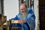 Высокопреосвященнейший схимитрополит Никон (Васин) и Преосвященнейший Евфимий, епископ Усманский, викарий Липецкой епархии совершили Божественную литургию в Задонском Рождество-Богородицком мужском монастыре