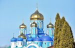 Высокопреосвященнейший схимитрополит Никон (Васин) и Преосвященнейший Евфимий, епископ Усманский, викарий Липецкой епархии совершили Божественную литургию в Задонском Рождество-Богородицком мужском монастыре