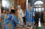 Высокопреосвященнейший схимитрополит Никон (Васин) и Преосвященнейший Евфимий, епископ Усманский, викарий Липецкой епархии совершили Божественную литургию в Задонском Рождество-Богородицком мужском монастыре
