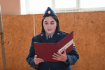 Церемония приведения к присяге прошла в уголовно-исполнительной инспекции