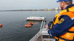 Спасение рыбака отработали инспекторы Центра ГИМС совместно со спасателями УГПСС
