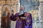 Высокопреосвященнейший схимитрополит Никон (Васин) и Преосвященнейший Евфимий, епископ Усманский, викарий Липецкой епархии, совершили Божественную литургию во Владимирском соборе Задонского Рождество-Богородицкого мужского монастыря