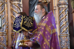 Высокопреосвященнейший схимитрополит Никон (Васин) и Преосвященнейший Евфимий, епископ Усманский, викарий Липецкой епархии, совершили Божественную литургию во Владимирском соборе Задонского Рождество-Богородицкого мужского монастыря
